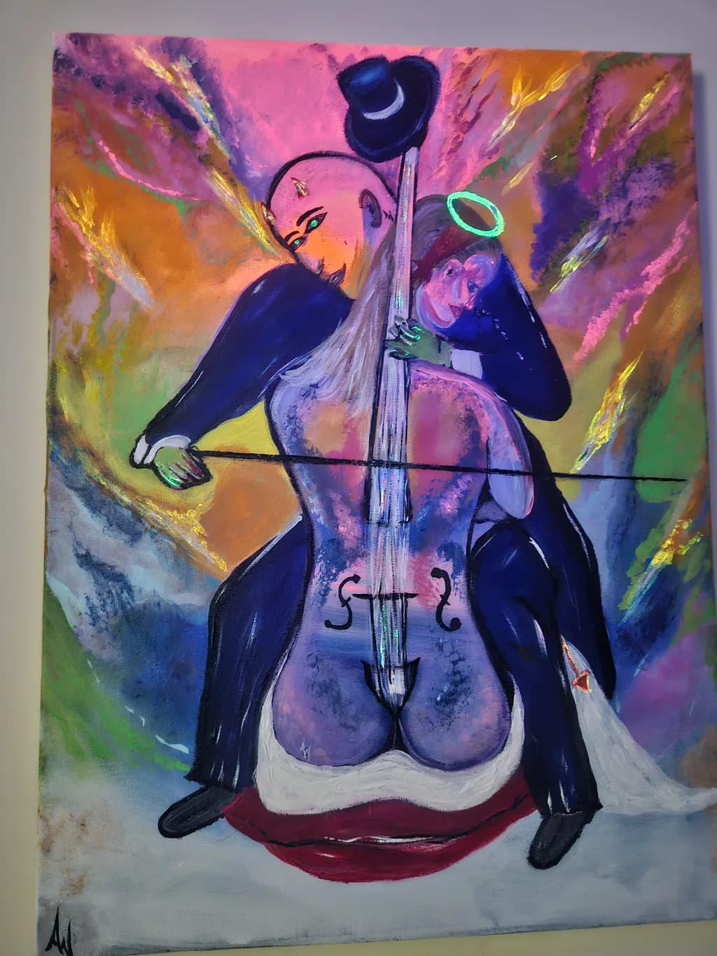 Violin Embrace