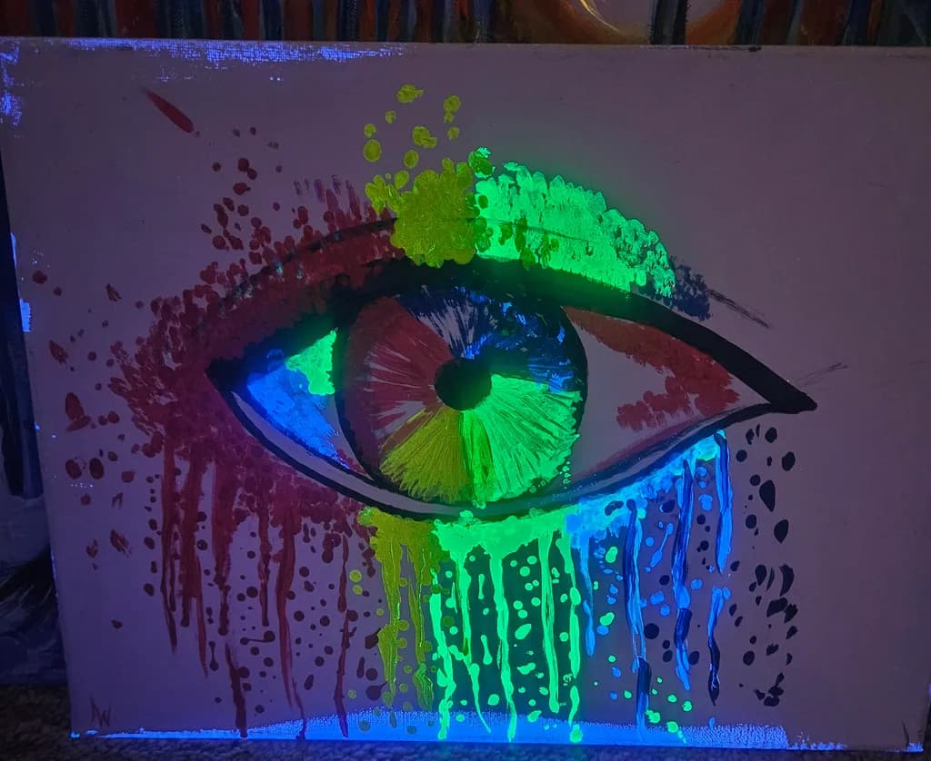 Neon Tearfall