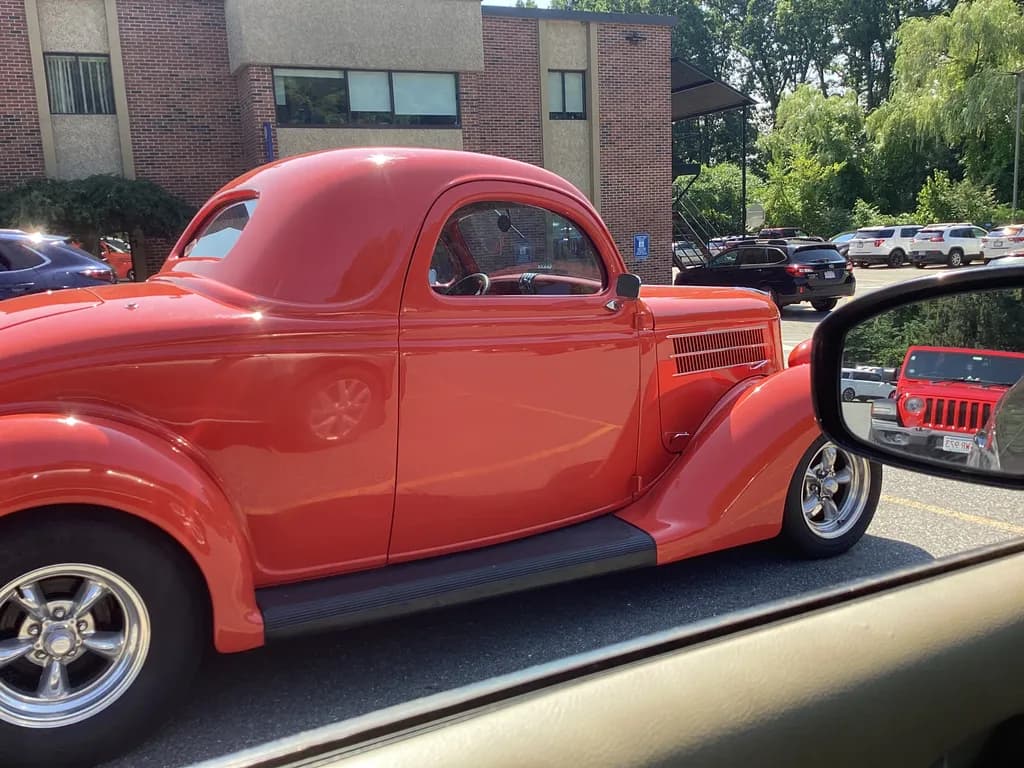 Classic Red Car