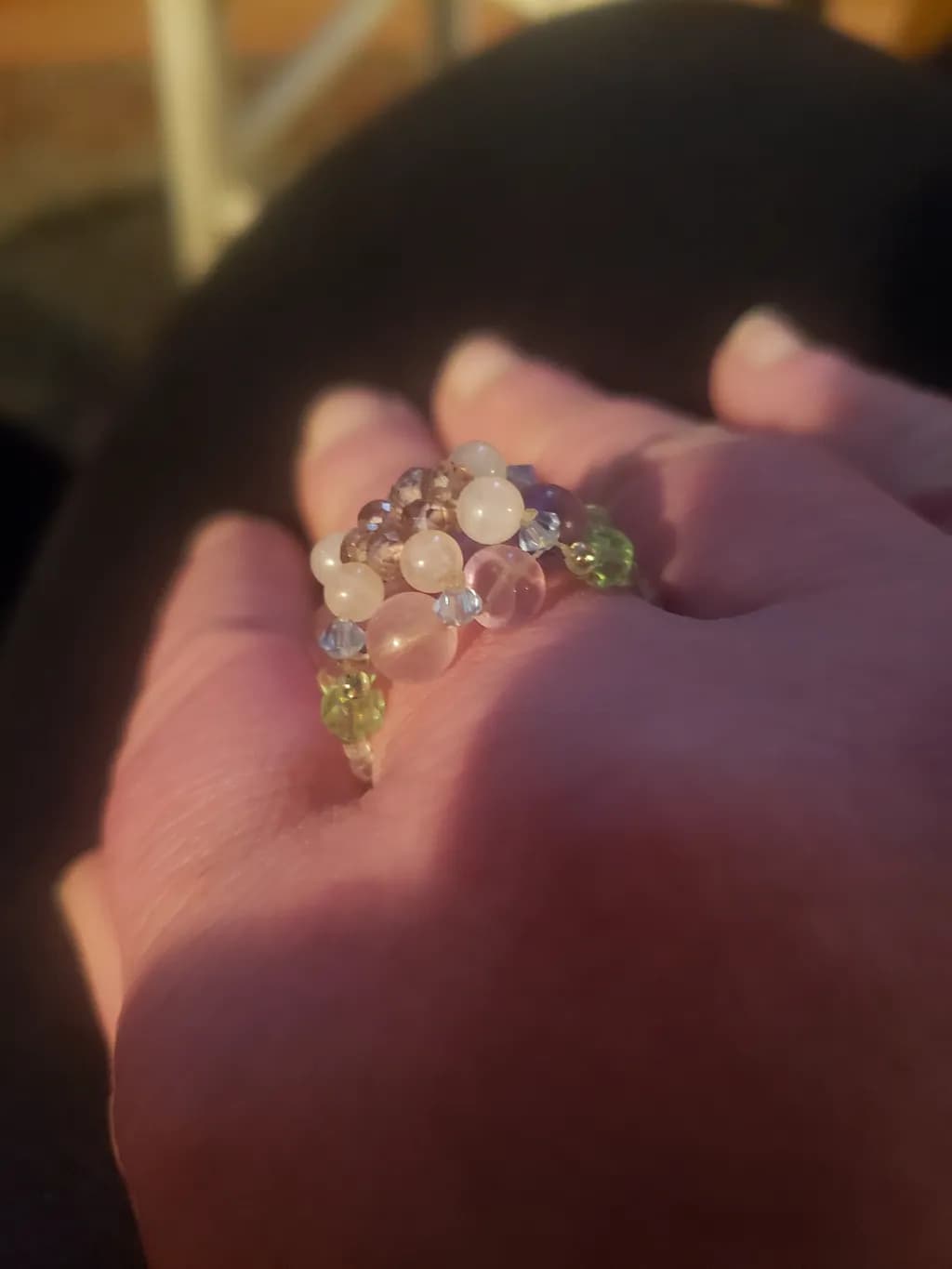 Clustered Gem Ring