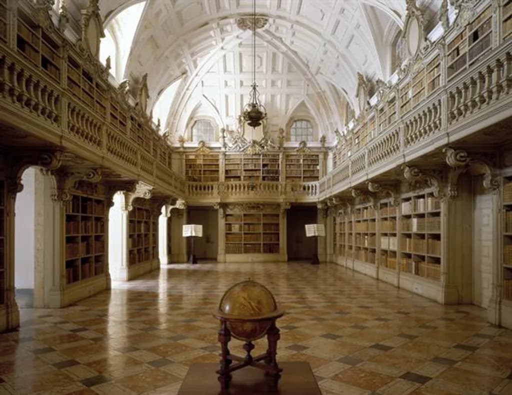 Historic Library Interior