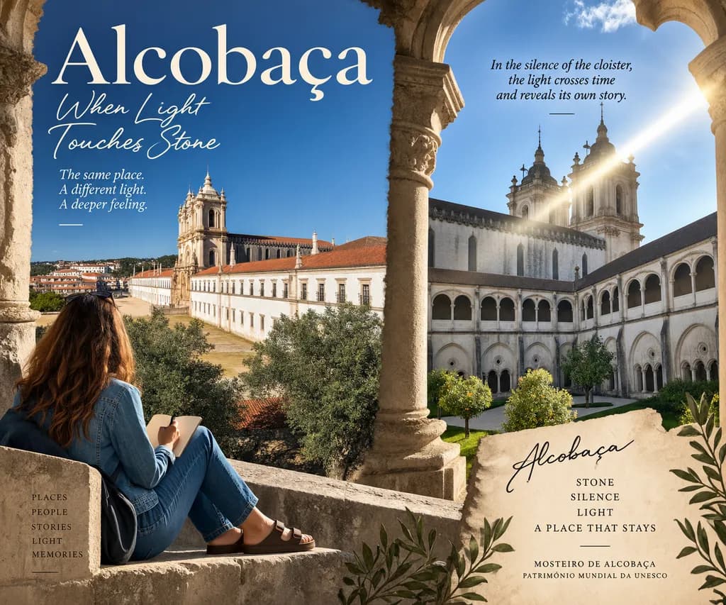 Alcobaça When Light Touches Stone