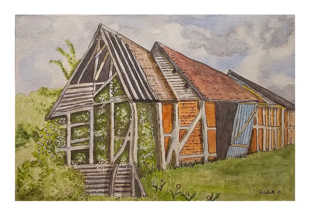 Rustic Cottage Frame