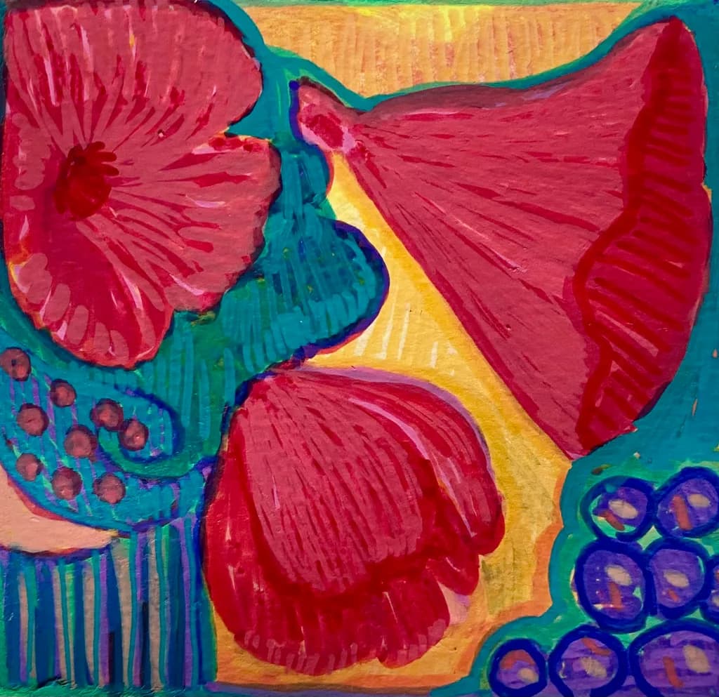 Crimson Blooms