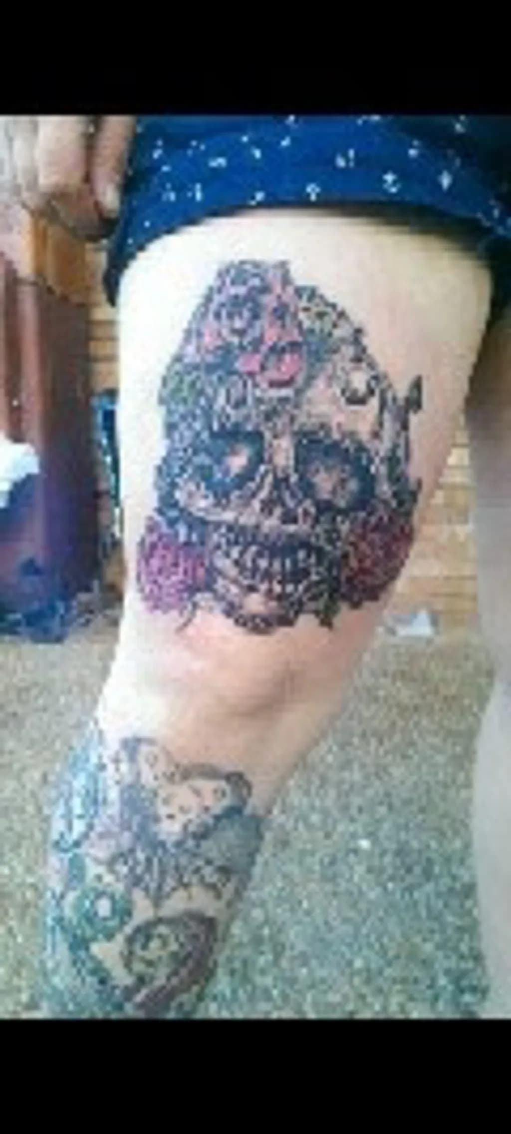 Floral Skull Fusion