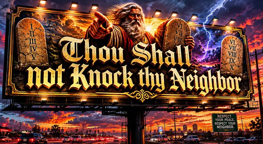Thou Shall Not Knock
