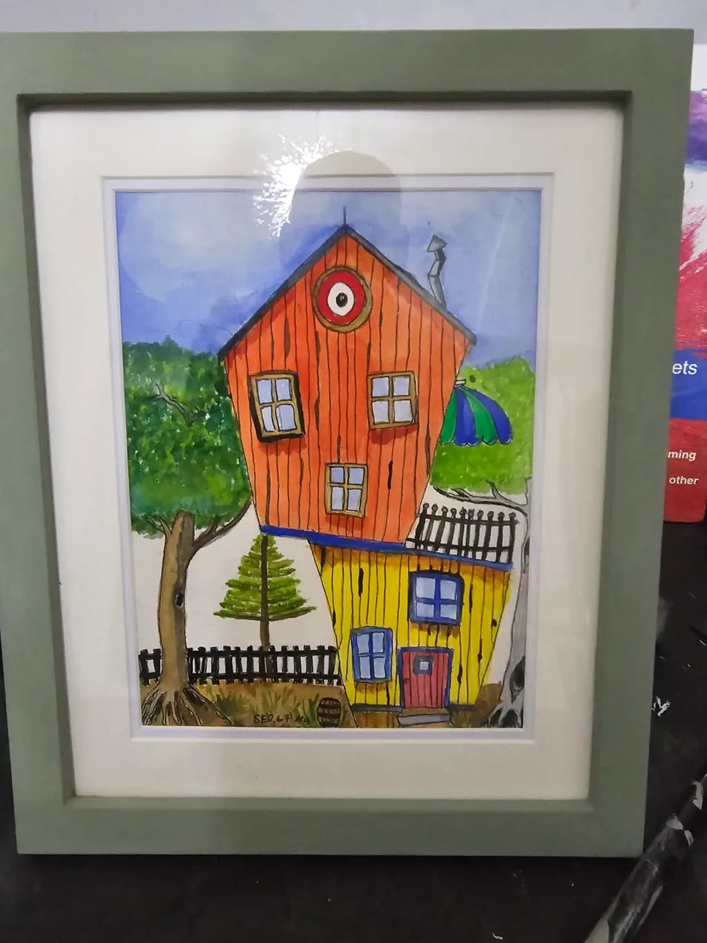 Colorful House Stack
