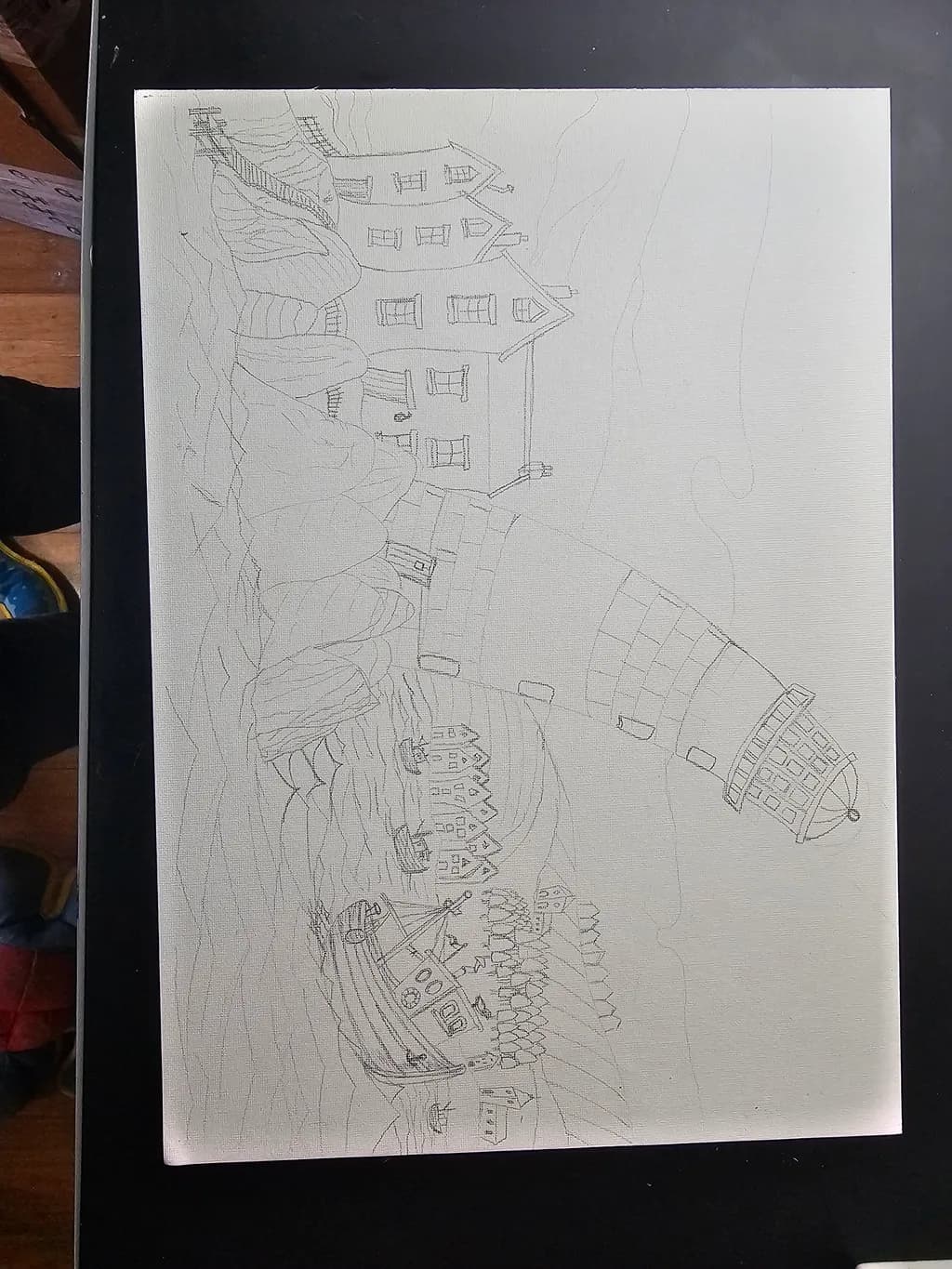 Lighthouse doodle