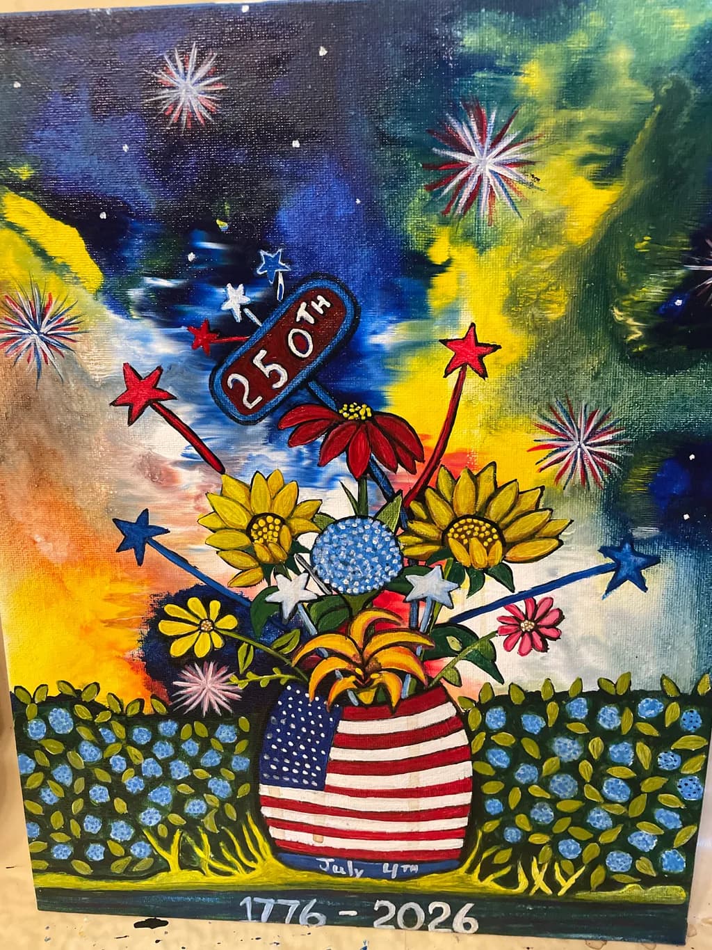 250th Celebration Bouquet