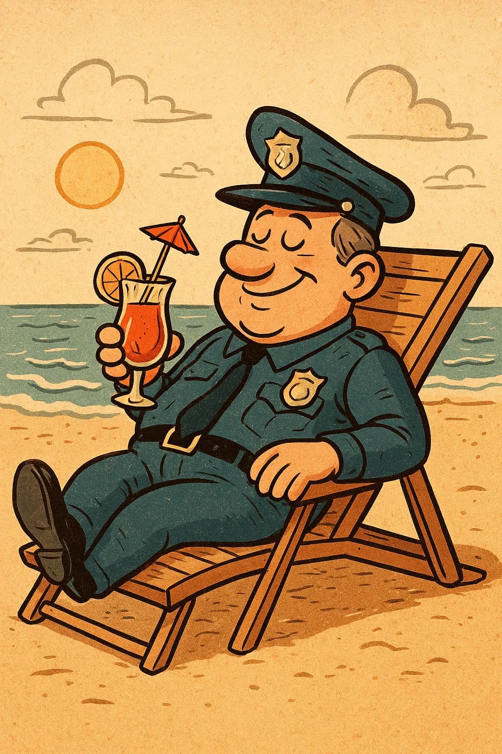 Beachside Beat Officer