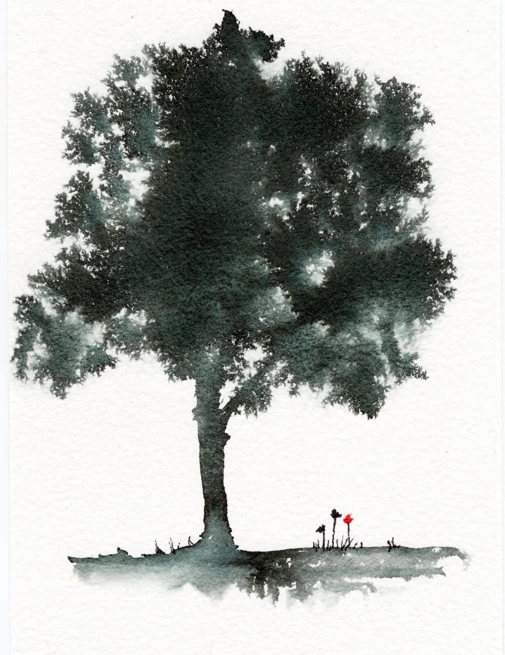 B & W Tree
