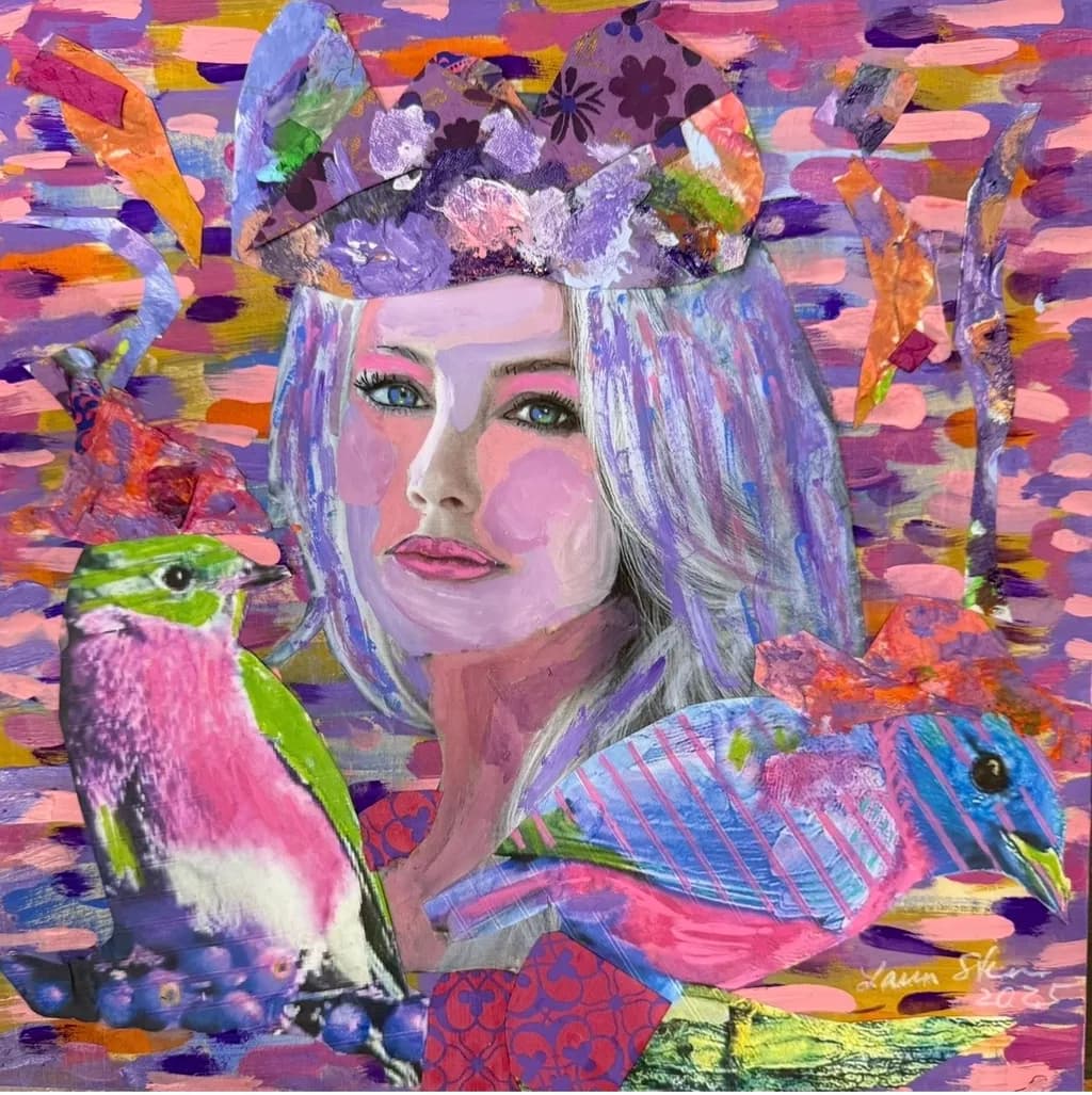 Colorful Crowned Muse