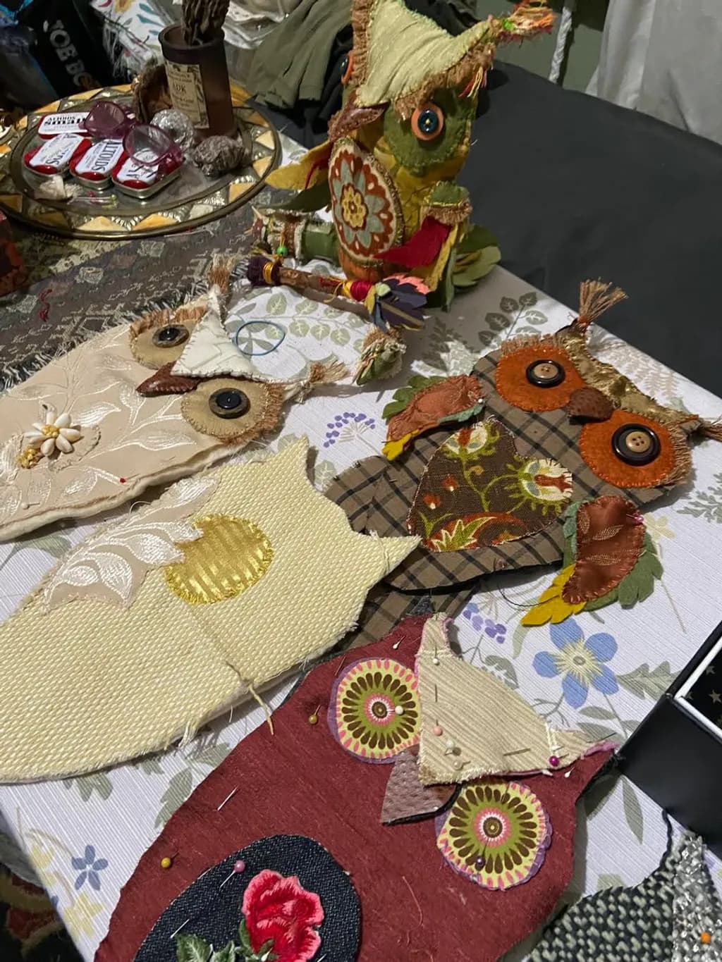 Patchwork Owls Collection