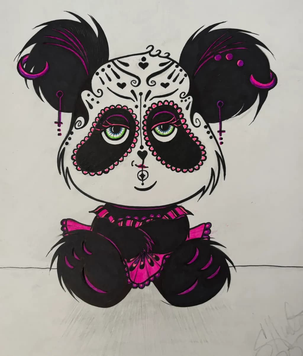 Sugar Skull Panda