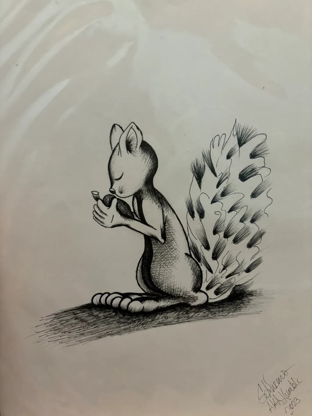 Squirrel Embrace