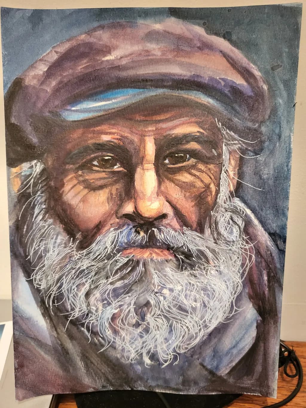 Weathered Gaze
