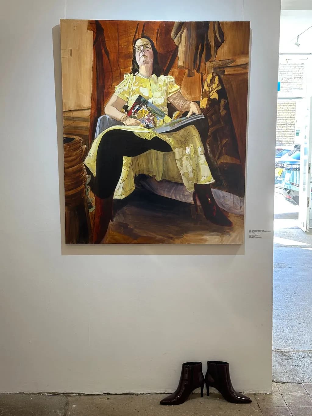 Reader in Yellow