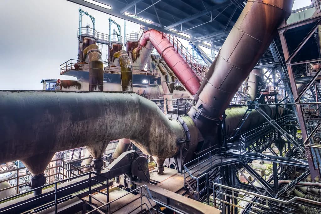 Industrial Pipes Structure