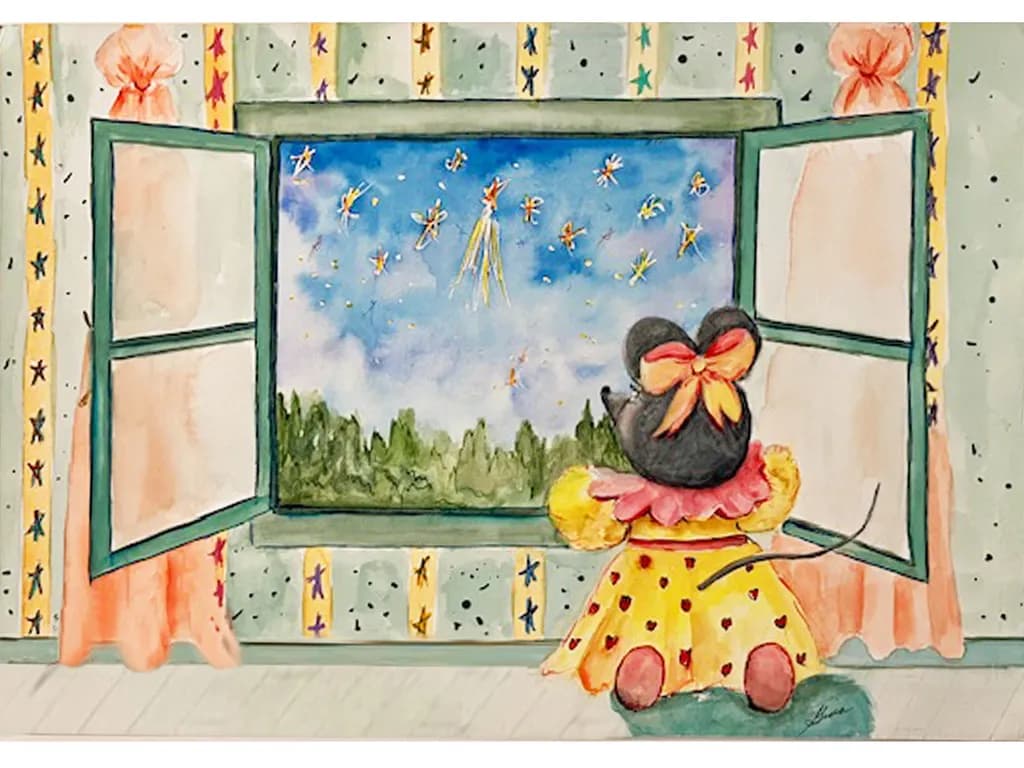 Molly at Window