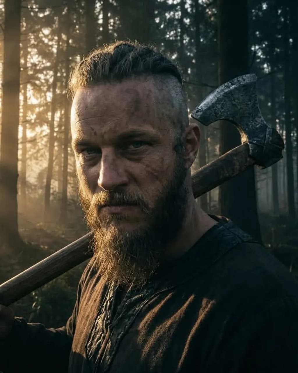 Forest Axe Warrior