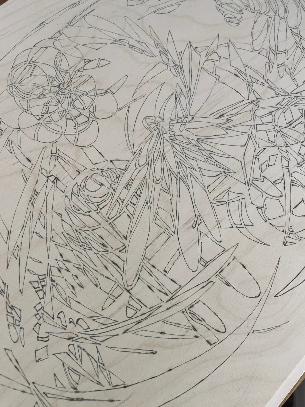 Abstract Floral Patterns