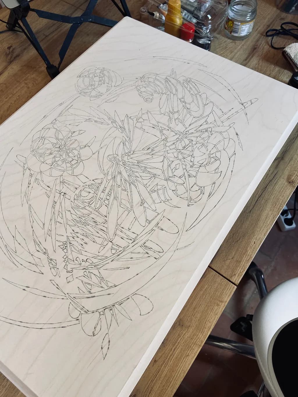 Wooden Geometry Draft