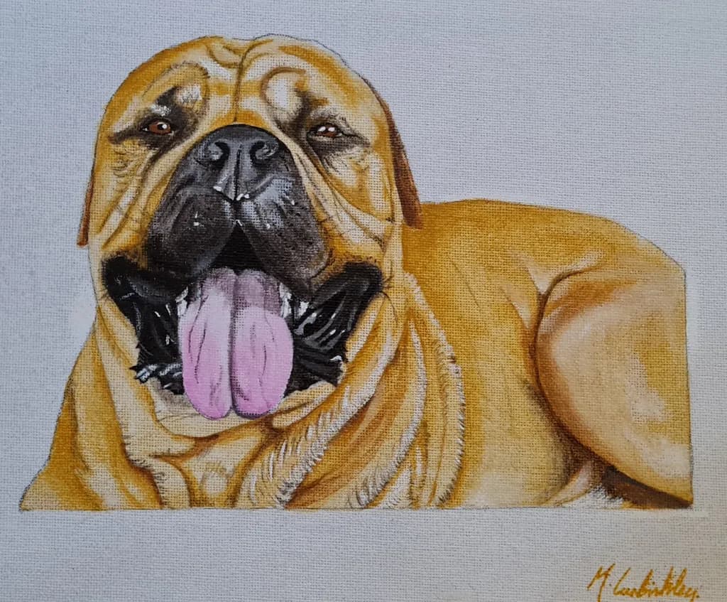 Happy Mastiff