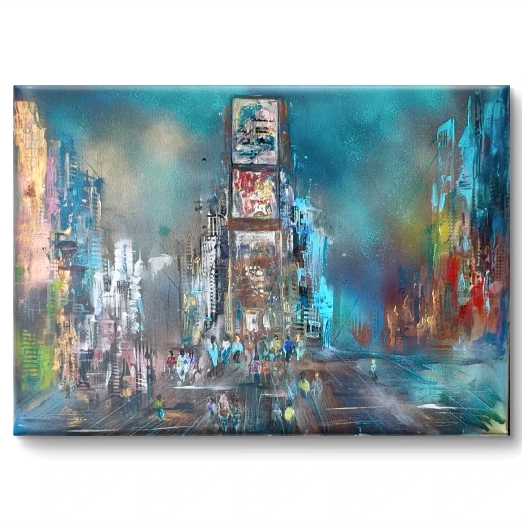 Turquoise Cityscape