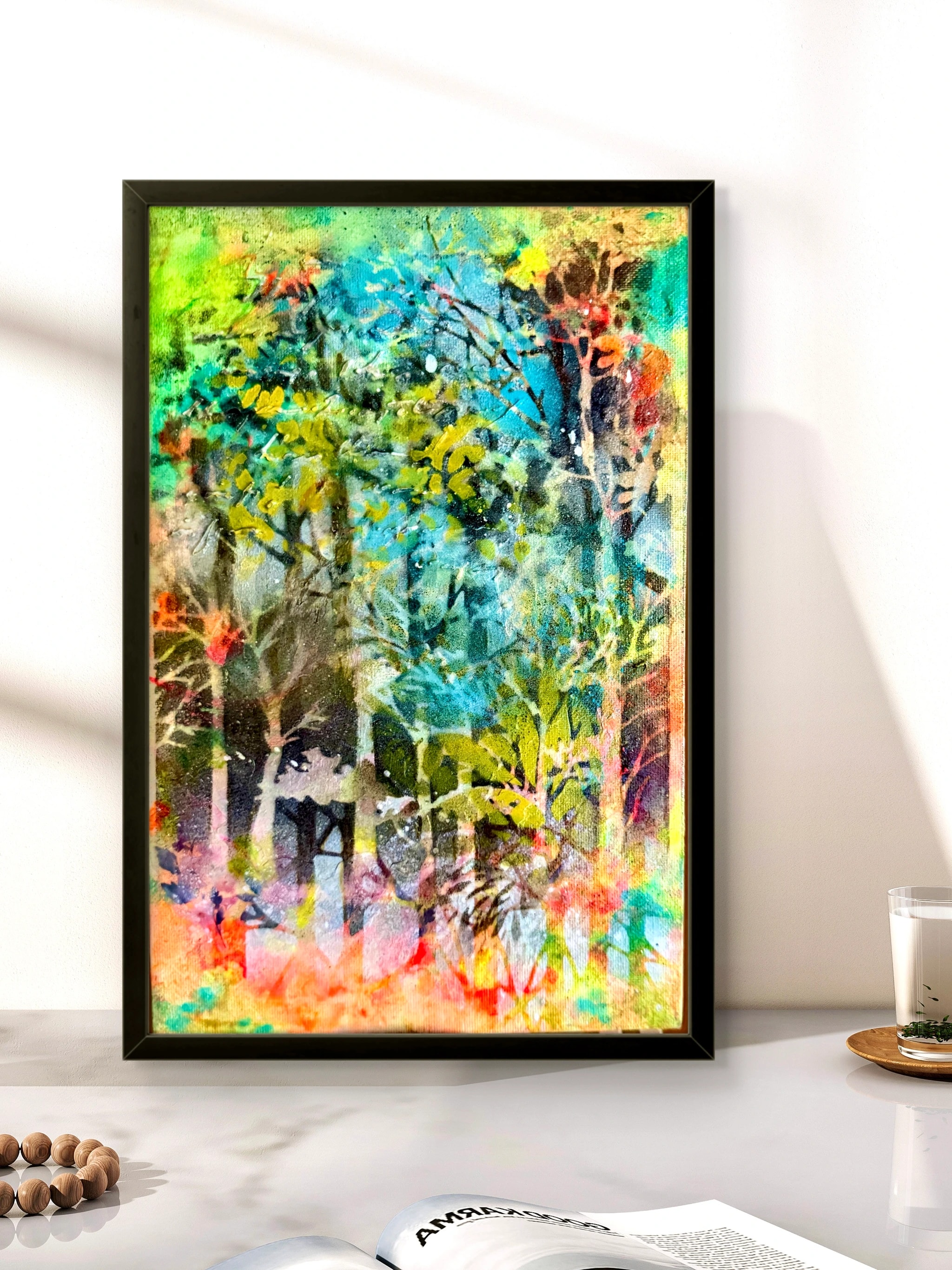 Colorful Abstract Forest