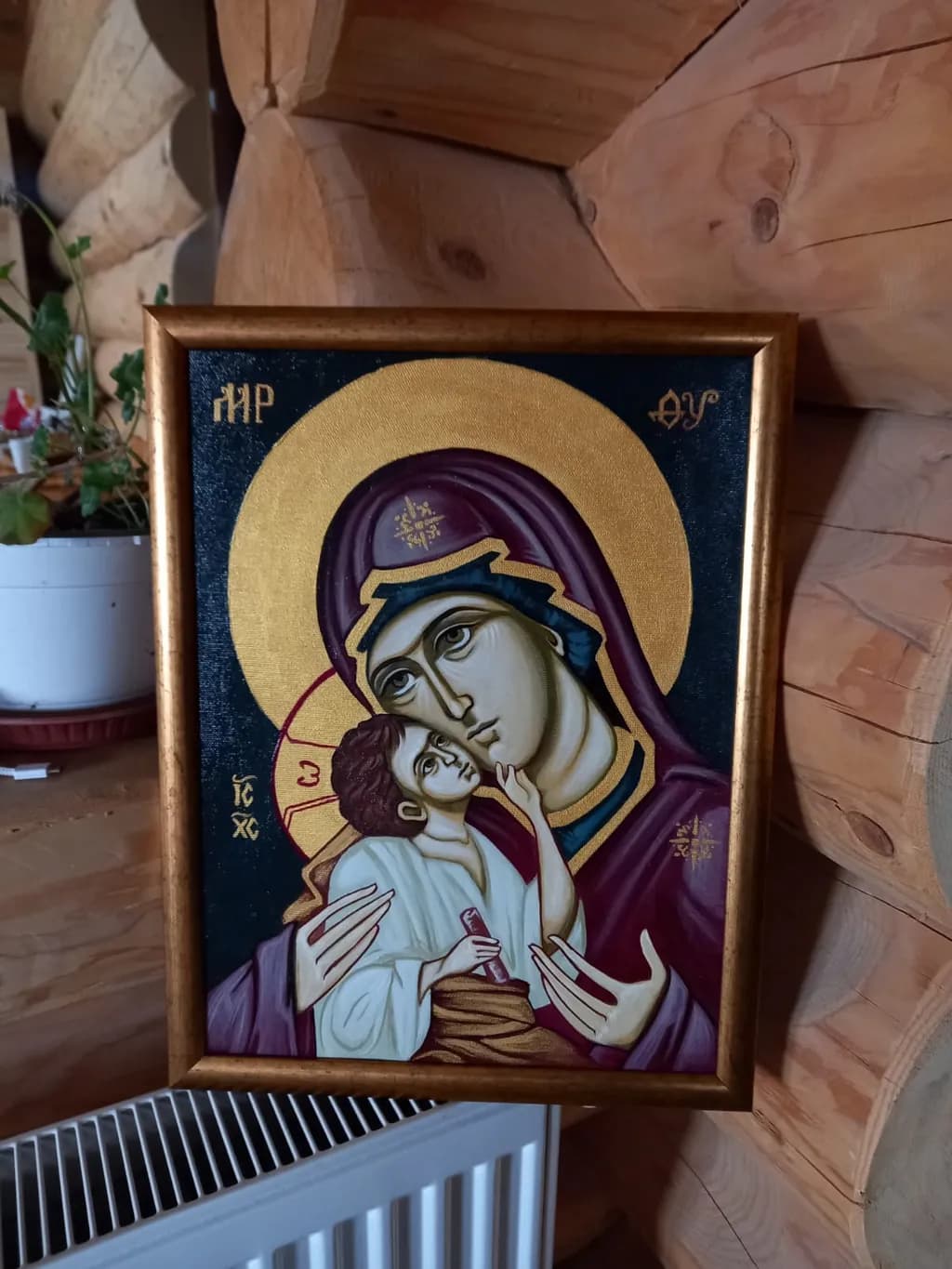 Madonna and Child Icon