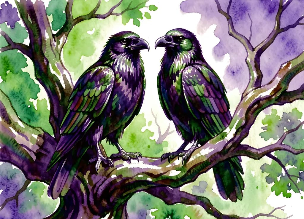 Twilight Ravens