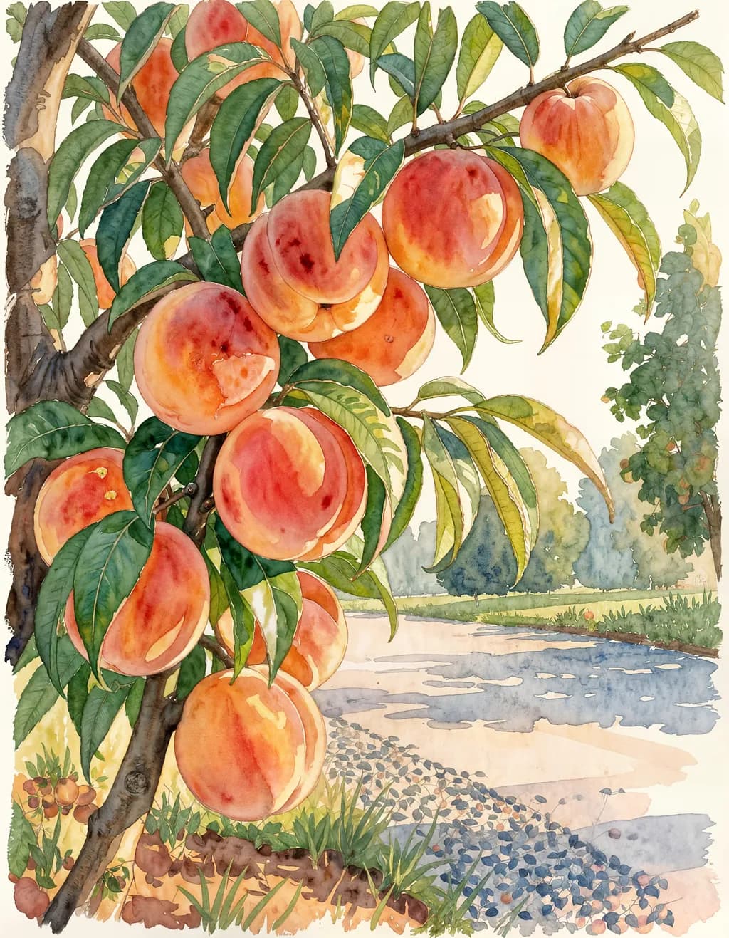 Peach Harvest
