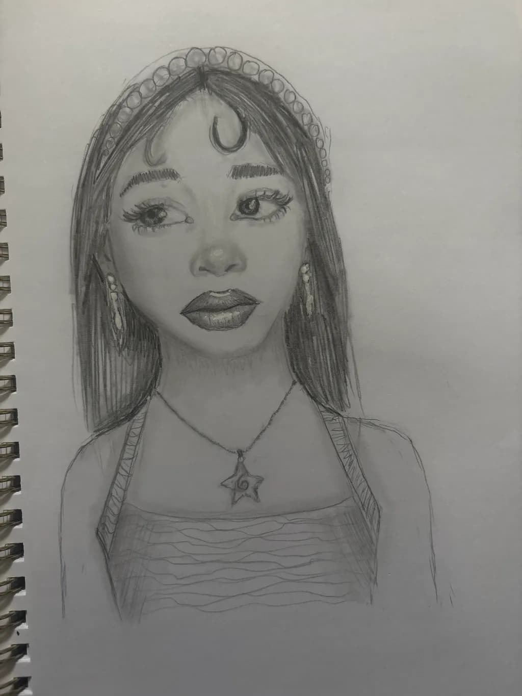 Star Pendant Portrait