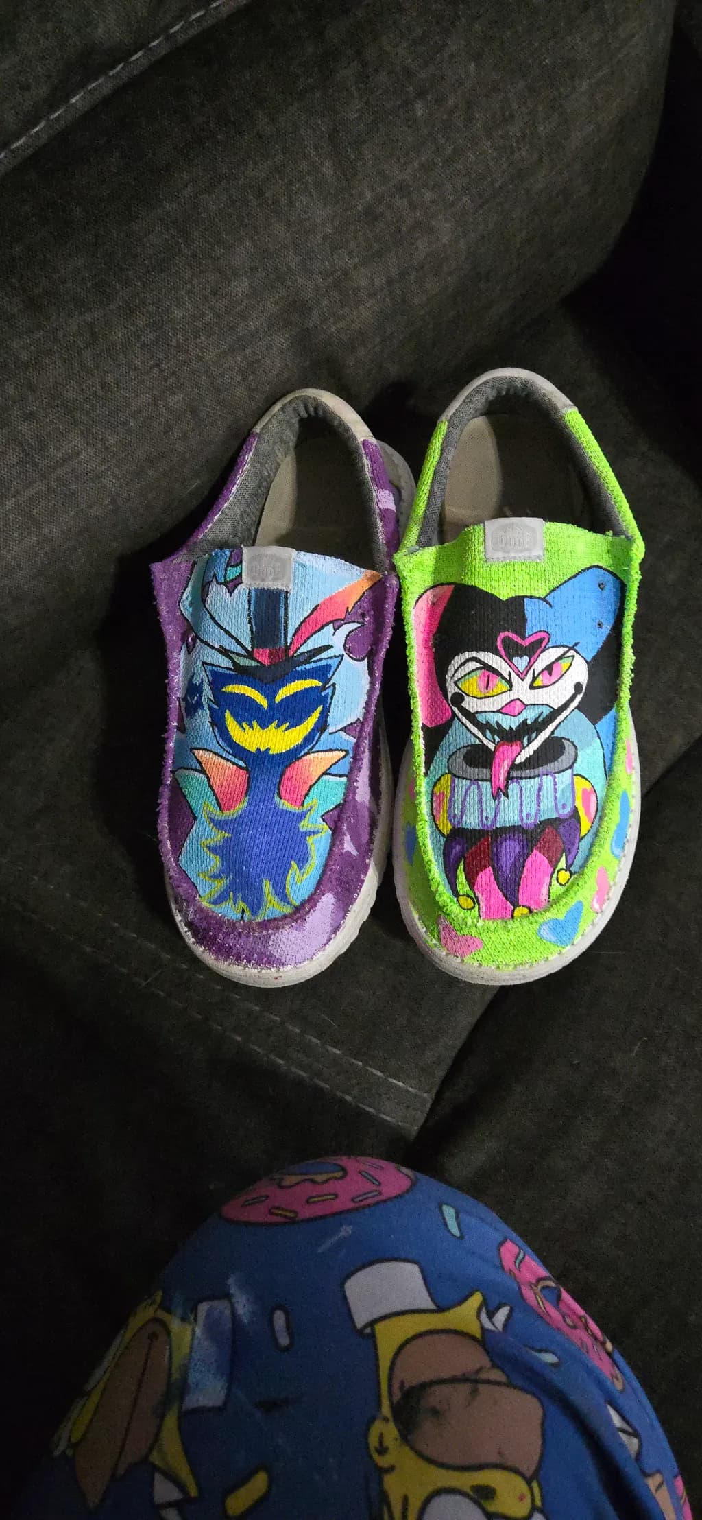 Mismatched Mischief Sneakers
