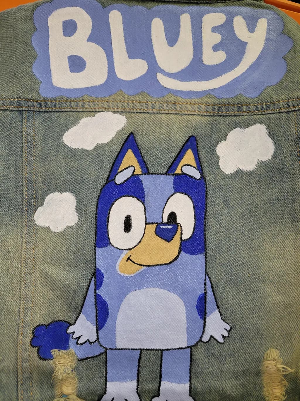 Bluey Denim Patch