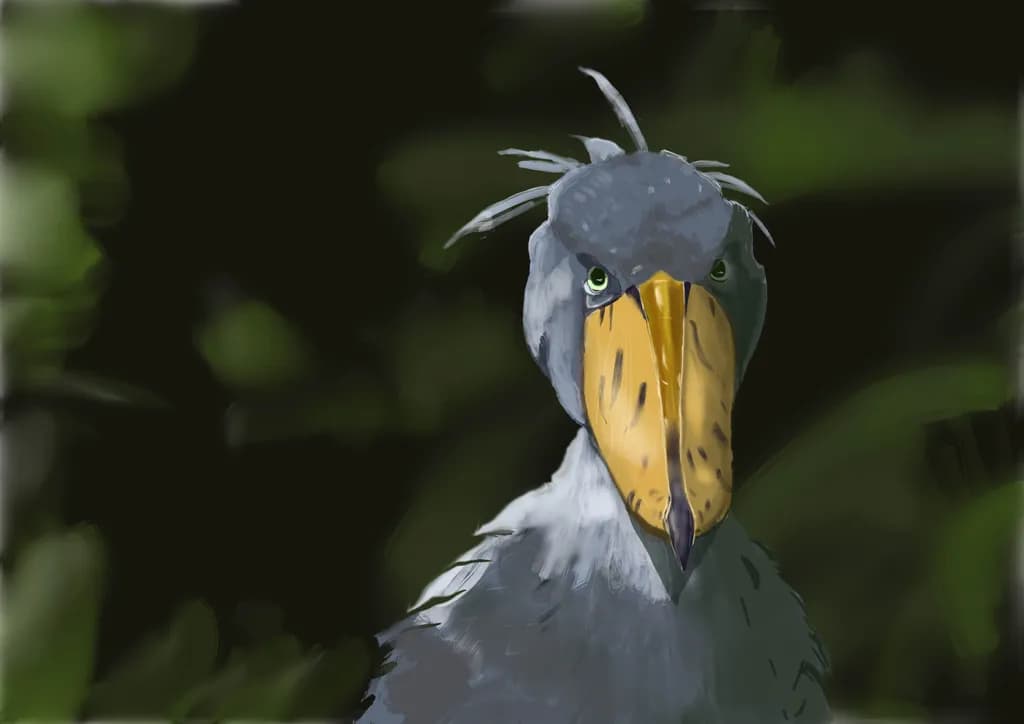 Shoebill Gaze