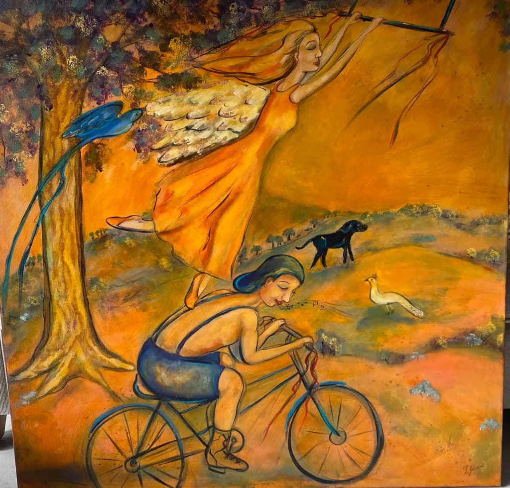 Forest Ride with Angel