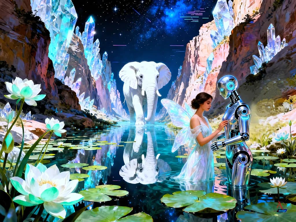Surreal Elven Encounter