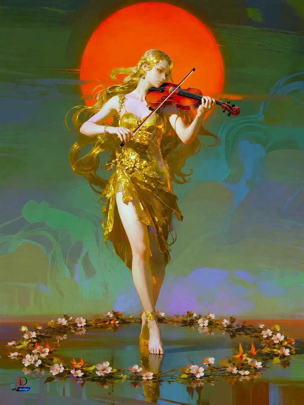 Serenade in Gold