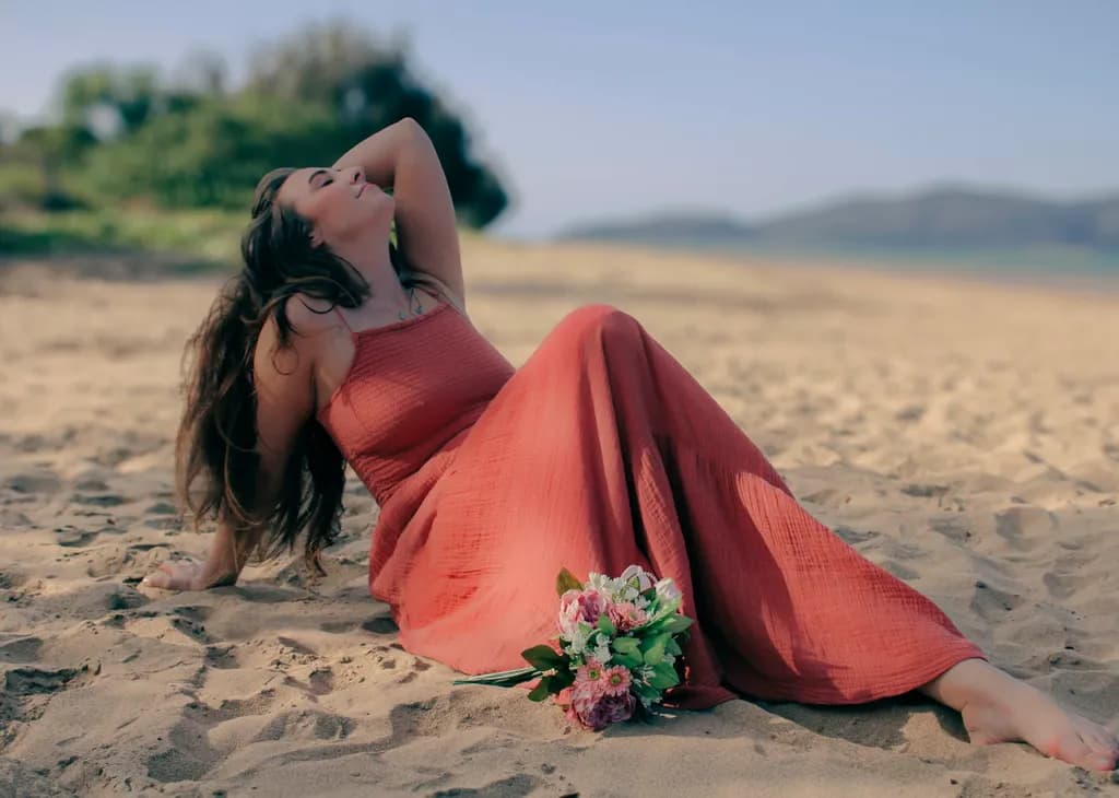 Cindy at the Beach