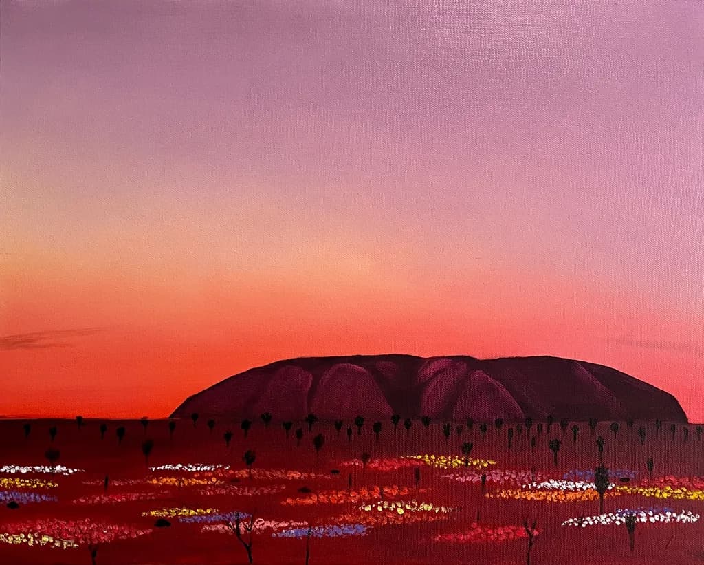 Uluru at Dusk
