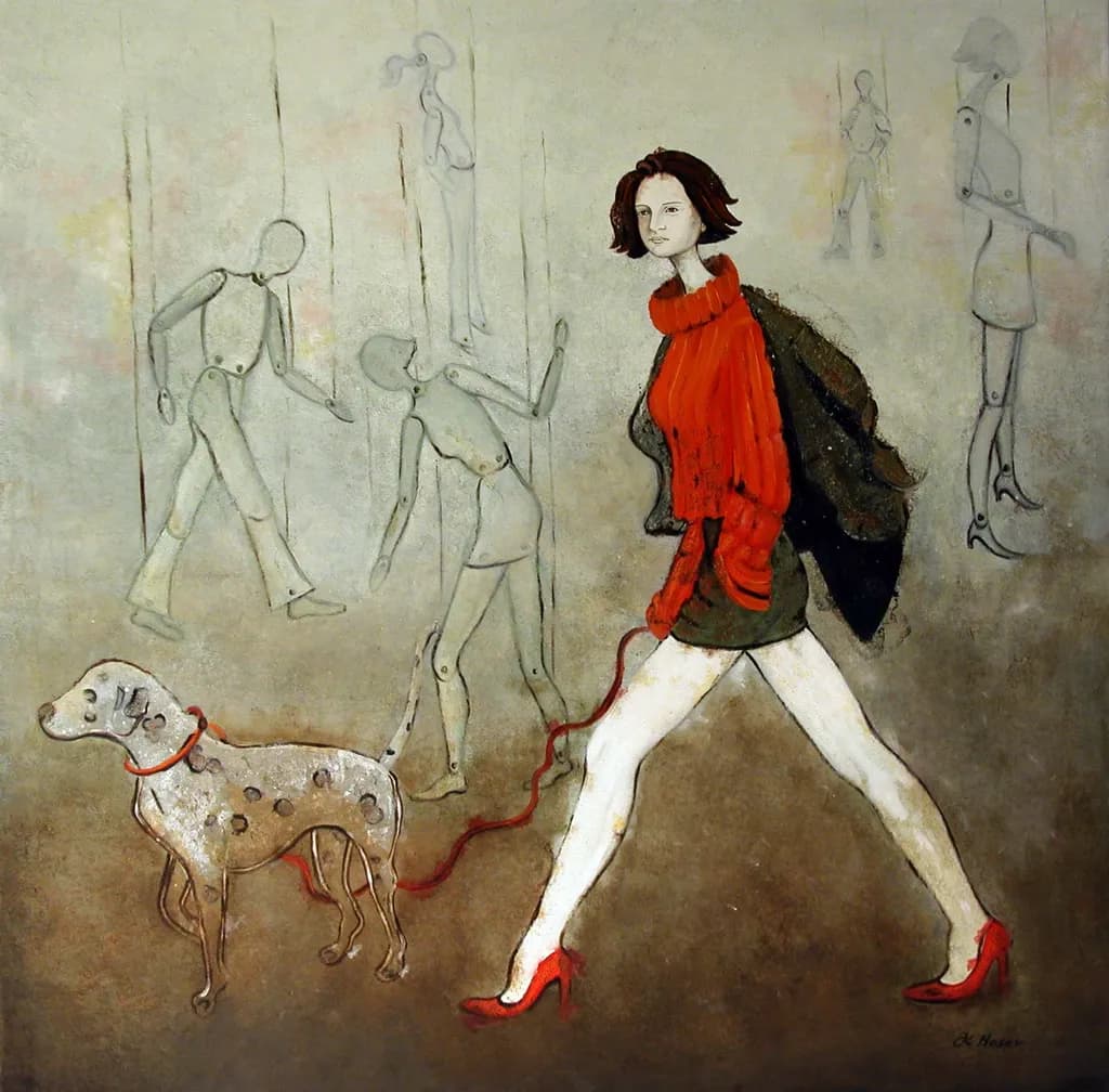 Crimson Stroll