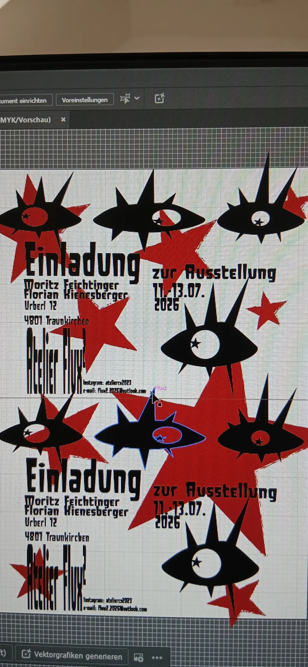 Spiked Eyes and Stars