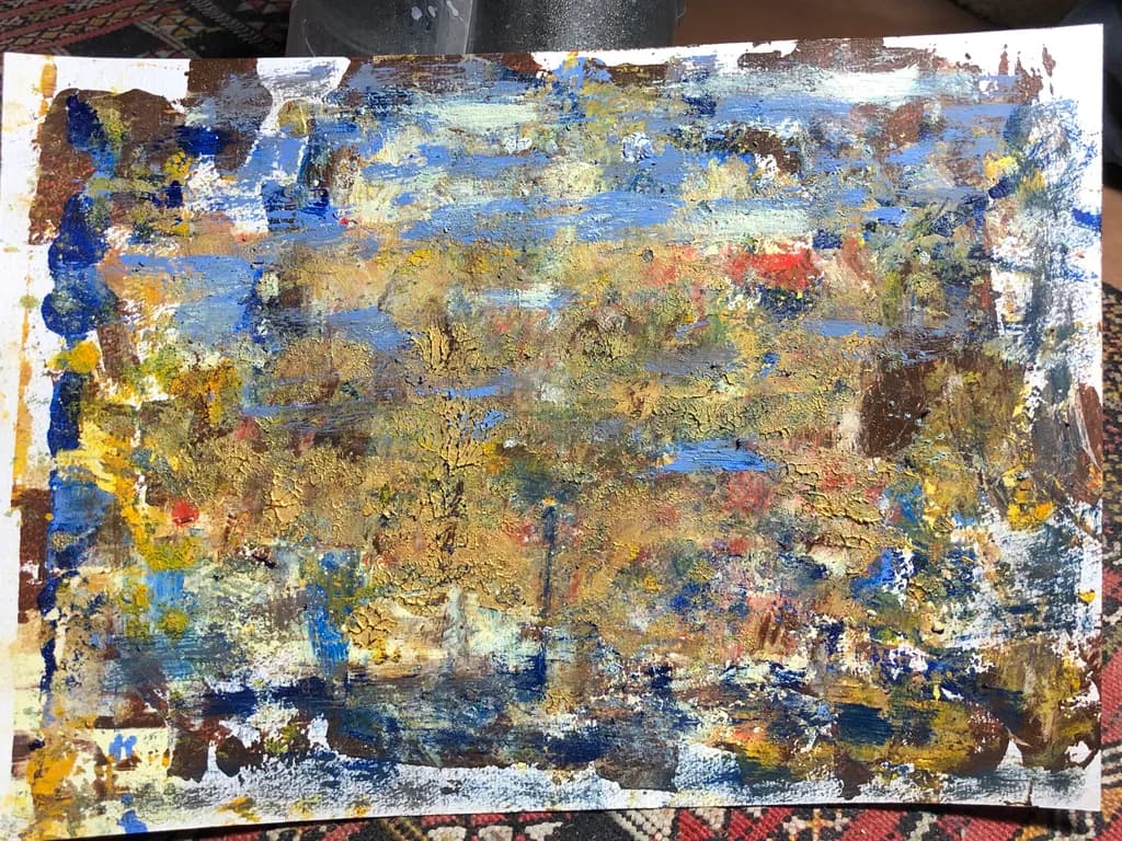 Abstract Landscape Texture
