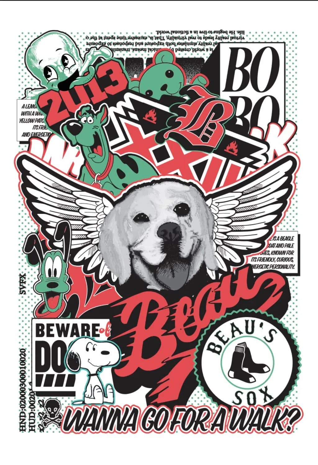 Beagle Collage