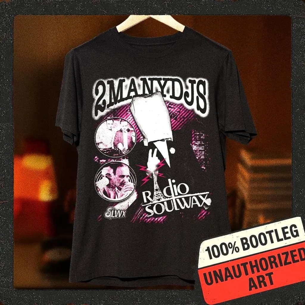 2ManyDJs Radio Soulwax Tee
