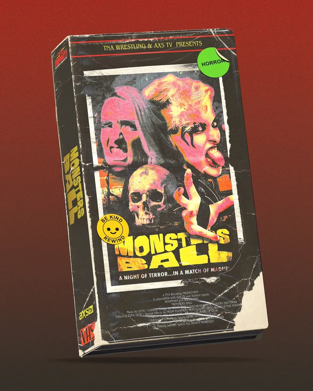 Monsters Ball Giallo VHS Cover