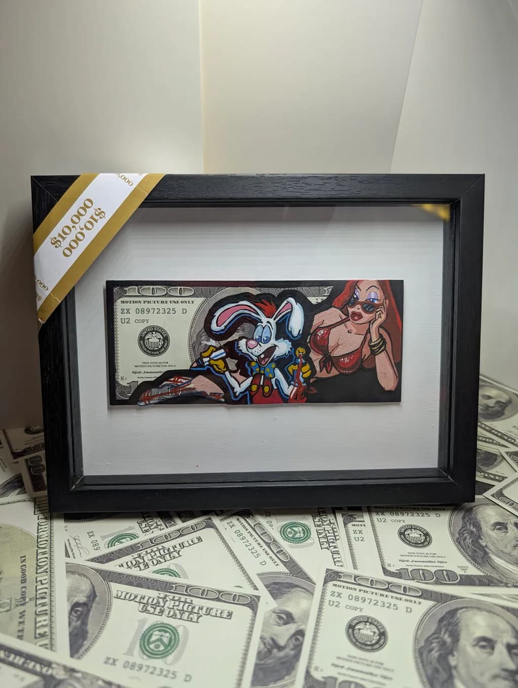 Cartoon Cash Scene