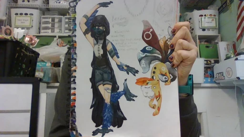 Masked Dancer with Spirits