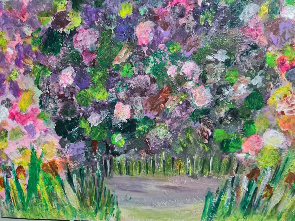 Garden Path in Bloom